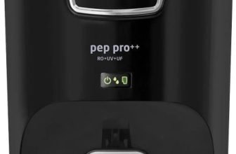 LIVPURE LIV-PEP-PRO-PLUS+ BLACK 7 L RO + UV + UF Water Purifier Suitable for all – Borewell, Tanker, Municipality Water(Black)