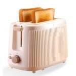 Wonderchef Regalia 2-Slice Pop-up Toaster with Lid Cover, 7 Browning Options for Golden Crispy Bread Toasts, Mid-Cycle Cancel Function, Slide-out Crumb Tray, 2-Yr Warranty, Ivory, Electric Toaster