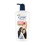 Clinic Plus Strength & Smooth Shampoo, Fenugreek Protein + Hibiscus for Hair Strengthening and Smoother Hair, 650 ml
