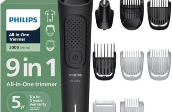 Philips India’s No.1 Men’s Trimmer* | One stroke beard trimming | All-in-One Grooming Kit- Face, Hair, Body | Ear/Nose attachment | Safe for Sensitive Skin | 60 mins runtime | 5yr warranty* | MG3927