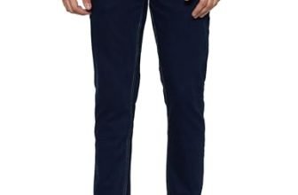 Peter England Men’s Mid Rise Premium Skinny Fit Stretchable Jeans Navy Blue, 32
