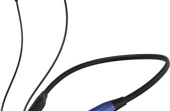 ZEBRONICS Zeb-Evolve, Neckband, 20h Backup, BTv6.0, Type-C, Gaming Mode, ENC, Rapid Charge Bluetooth(Blue, Black, In the Ear)