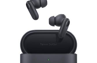 OnePlus Nord Buds 2r True Wireless in Ear Earbuds with Mic, 12.4mm Drivers, Playback:Upto 38hr case,4-Mic Design, IP55 Rating [Deep Grey]