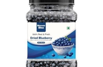 MarwarBites Premium Dried Blueberries | Naturally Sweet & Delicious | Rich in Antioxidants & Fiber | Healthy Snack & Baking Ingredient