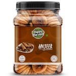 HAPPY HARVEST Premium Dried Afghani Anjeer 1kg| Dried Figs Ajnir | Dry Fruits in Fresh | Healthy Snacks I Low in calories and Fat Free | Rich Source of Vitamins Dietary Fiber