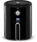 KENT Classic Hot Air Fryer 4L 1300 W | 80% Less Oil | Instant Electric Air Fryer | Auto Cut Off | Fry, Grill, Roast, Steam, and Bake Air Fryer(4 L)