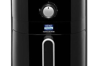 KENT Classic Hot Air Fryer 4L 1300 W | 80% Less Oil | Instant Electric Air Fryer | Auto Cut Off | Fry, Grill, Roast, Steam, and Bake Air Fryer(4 L)