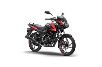 Bajaj Pulsar 125 Neon Disc Bike Ebony Black Racing Red Booking for Ex-Showroom Price