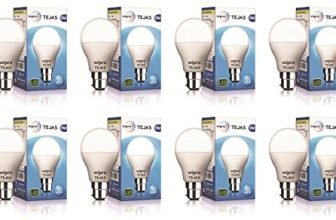 wipro Tejas 9W LED Bulb B22 pack of 8