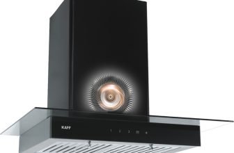 Kaff ASTRA TX DHC 60 1180 CMH 64 cm Auto Clean Chimney(Wall Mounted, Black)