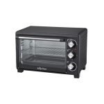 Surya Flame ZOLO 21 Ltr Oven Toaster Griller (OTG) – 21 litres, Black – with Rotisserie,Auto-Shut Off, Heat-Resistant Tempered Glass, Multi-Stage Heat Selection | Bake, Grill, Roast |
