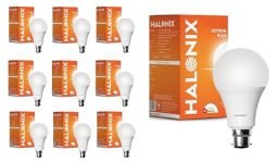 Halonix 14W LED Light Bulb | White (6500K) |Energy Efficient| 4kv Surge Protection | High Lumens Per Watt | Pack of 10