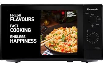 Panasonic 20 L Solo Microwave Oven (NN-SM25JBFDG,Black)
