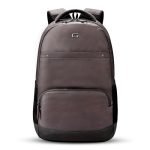 Gear Vintage2 Anti Theft Faux Leather 28 Ltrs Brown Laptop Backpack (LBPVG2LTH0201)