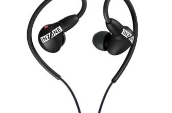 INZONE E9 Wired Earphones for Gaming, Tuned for FPS Games, Sound Isolating Earbuds, Comfortable Fit, Low Profile Design, 360 Spatial Sound, Case Included, Developed with Fanatic, In-Ear Monitor(Black)