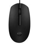 HP M10 Wired USB Mouse with 3 Buttons High Definition 1000DPI Optical Tracking and Ambidextrous Design