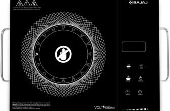 BAJAJ 2200 W Radiant Cooktop Touch Panel, Jog Dial(Black, White, Silver, IRX 220F INFRARED newtouch)