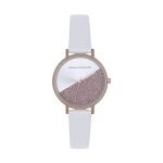 French Connection Leather Spring-Summer 2021 Analog White Dial Women’s Watch-Fcn0008B-R