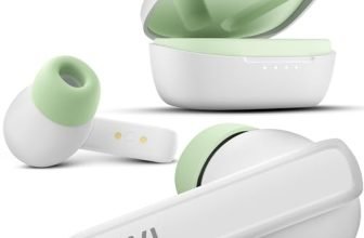Mivi DuoPods Sync in Ear Earbuds | 60H Playtime Bluetooth Earphones Wireless | Earbuds ENC for Clear Calls | 13mm Drivers Ear Buds Wireless | Gaming Mode | BT 5.3 TWS ENC Earbuds Style | Earpods