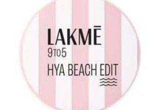 Lakme 9to5 Hya Matte, Beach Edit Cushion Foundation, C 280-Cool Tan, Matte Finish, Buildable Coverage, SPF 40, 12 gm