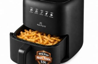 INALSA Air Fryer 3.5L,1400W,Non Toxic, Digital Air Fryer,NutriFry 3.5