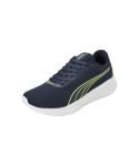 Puma Mens Exoteric Club Navy-Lime Smash-White Running Shoe – 6 UK (31112803)