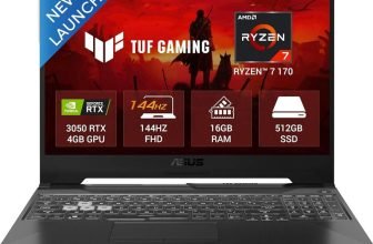 ASUS TUF Gaming A15 (2026) AMD Ryzen 7 170 – (16 GB/512 GB SSD/Windows 11 Home/4 GB Graphics/NVIDIA GeForce RTX 3050) FA506NCQ-HN006W Gaming Laptop(15.6 inch, Graphite Black, 2.3 kg)