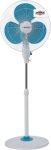Sansui Chetak Speed with 1 Year Warranty Silent Operation, High Air Delivery 400 mm Pedestal Fan(Blue and White | Pack of 1)