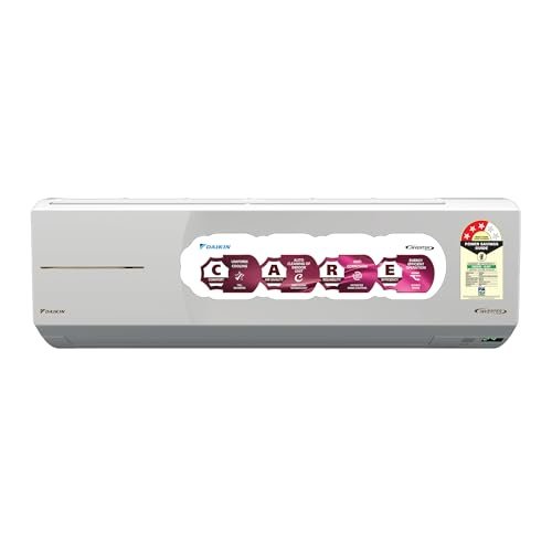 Daikin 1.8 Ton 3 Star Hot & Cold Inverter Split AC (Copper, PM1.0 Filter, FTHT60XV16, White)