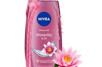 NIVEA Waterlily & Oil 250ml Body Wash| Shower Gel with Care Oil Pearls| Refreshing Scent of Waterlily Flower|Clean, Healthy & Moisturized Skin