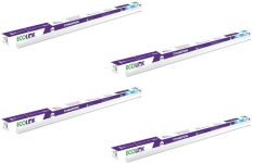 EcoLink EcoLink Champion Compact 4-ft Batten for Living Room & Bedroom 20 W 110.3 cm Tube Light(White, Pack of 4)