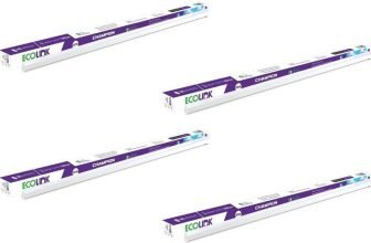 EcoLink EcoLink Champion Compact 4-ft Batten for Living Room & Bedroom 20 W 110.3 cm Tube Light(White, Pack of 4)