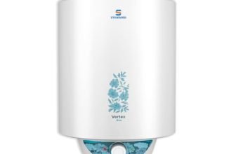 Havells Standard Vertex Neo 4 Star 25L Storage Water Heater(Geyser)|Faster Heating|Safe to Use|Saves Electricity|Hydro Guard Coated Anti Rust Tank|Temp. Setting Knob|5 Yr. Tank Warranty| White