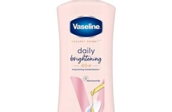 Vaseline Daily Brightening Body Lotion For Healthy & Glowing Skin with Niacinamide 400ml (Pack of 1)