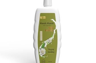 Patanjali Kesh Kanti Hair Cleanser Milk Protien Shampoo, Herbal Care for Healthy Hair, Suitable for All Hair Types (650 Ml)