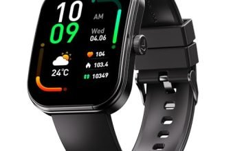 boAt Wave Sigma 3 Curv Smartwatch with 2.01” (5.33 cm) Immersive Curved Display, Metallic Finish, Functional Crown, BT Calling, Sleep, Stress, Heart Rate & SpO2 Monitoring, SOS, IP68 (Black Active)