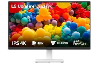 LG 27US500 68.4 cm (27 Inch) Ultra HD 4K (3840×2160) IPS Monitor with 60Hz, 5ms (GtG) HDR10, Flicker Safe, Reader Mode, 2xHDMI, Anti-Glare, 3-Side Virtually Borderless Design, DCI-P3 90% (Black)
