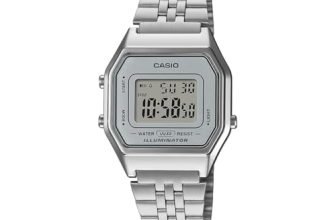Casio Vintage LA680WA-7DF Digital Clear Dial Women (D409)