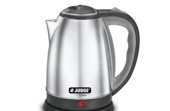 Judge by Prestige ACE 1.5 L Stainless Steel Kettle with Concealed Element and Detachable Power Base