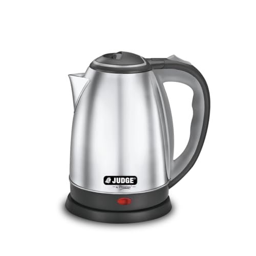 Judge by Prestige ACE 1.5 L Stainless Steel Kettle with Concealed Element and Detachable Power Base