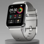 Fire-Boltt Ninja Calling Pro Plus 46.5mm (1.83) Display Bluetooth Calling, AI Voice Smartwatch(Silver Strap, Free Size)