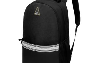 Aristocrat Blake 18L Laptop Backpack (Upto 15.6″),2 Compartments,Grey-Black
