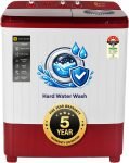 realme TechLife 7 kg Semi Automatic Top Load Washing Machine Maroon, White(RMSA705NNNHMA)