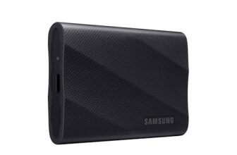 Samsung T9 Portable External SSD 1TB, USB 3.2, Speed up to 2,000 MB/s Read Speed, Storage for Professional Creators – videographers, Graphic Designers, Artists, MU-PG1T0B/WW, Black