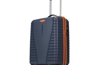 Aristocrat Airpro Max 8-Wheel Cabin, Hard Case Trolley Bag, Spanish Blue