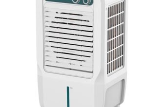 Crompton Ozone Personal Air Cooler 30L| High density honeycomb pad for cooling retention| Auto fill| Water level indicator| 4 way Air deflection| Ice chamber| Cooling mode & Auto Swing