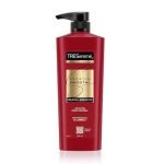 TRESemmé Keratin Smooth Shampoo 580 ML | 72H Frizz Control with Keratin Protein & Argan Oil | Paraben Free Smoothening Shampoo for Dry & Frizzy Hair