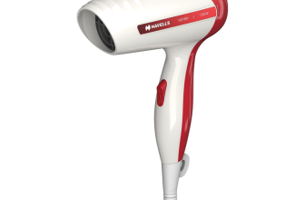 HAVELLS HD1901 Hair Dryer(1200 W, White & Red)