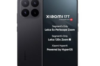 XIAOMI 17T (Black,12GB+256GB)|Flagship Leica Cameras|Leica UltraPure Optics|Segment Best Leica 5X Optical Zoom|120X AI Zoom|16.74cm(6.59″) 120Hz AMOLED Display|3500 nits|6500mAh Battery|HyperOS 3.0