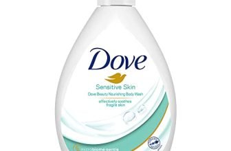 Dove Nourishing Body Wash for Sensitive Skin, 24Hrs Moisture Lock, 1L